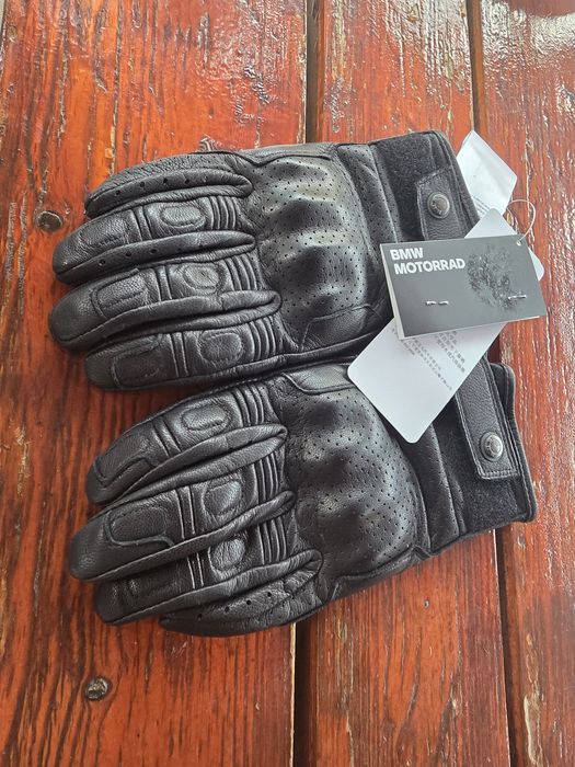 Manusi piele moto BMW, marime 9-9.5 (L)