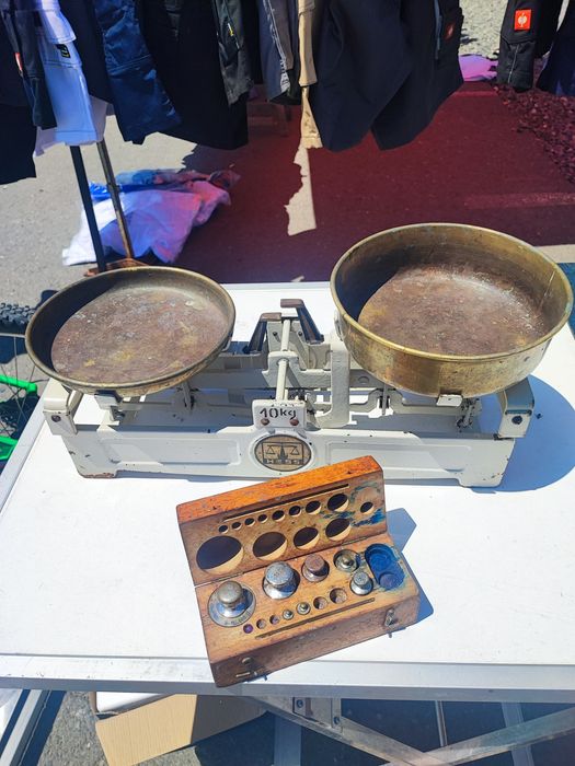 Cântar vechi de bucătărie Hess 10 kg vintage