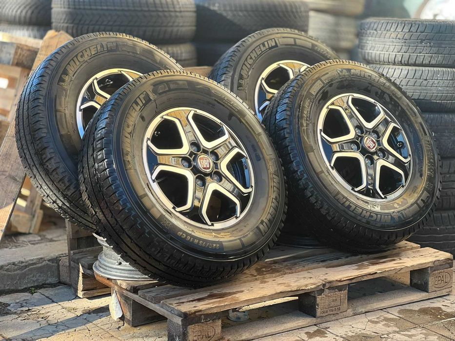 5х130 16 Джанти с Гуми Fiat Ducato Peugeot Boxer Citroen Jumper 5x130