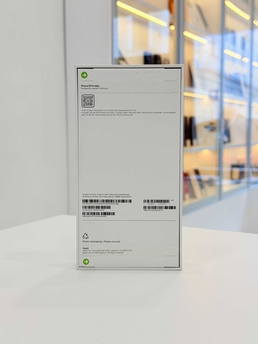 Magazin Apple | iPhone 18 Pro Max  | Glaciar | 256GB | Sigilat | eSim | Garantie | smilemobile.ro