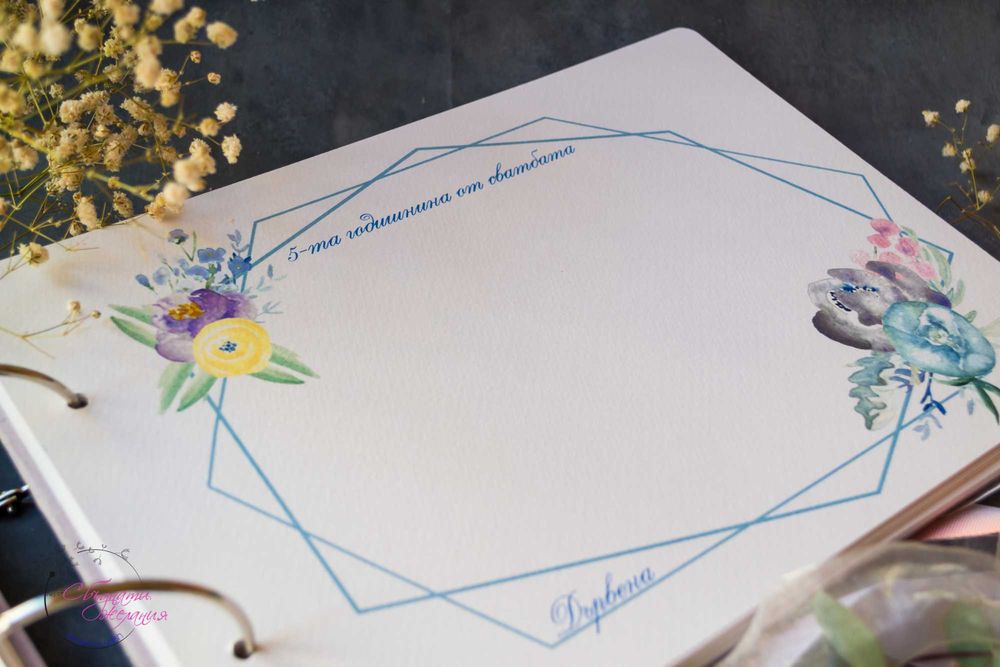 Сватбен албум - подарък за младоженци