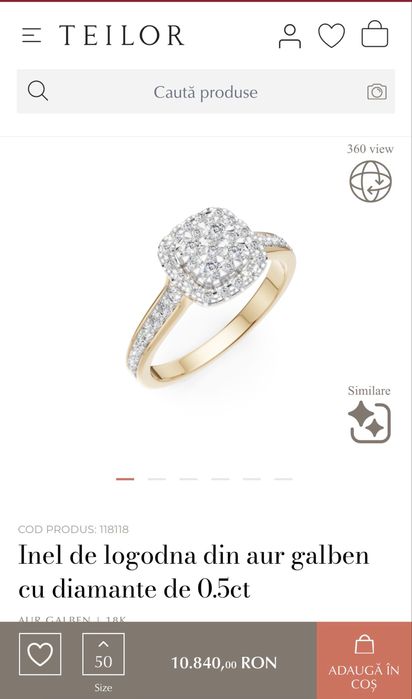 Inele de logodna Teilor 20% discount