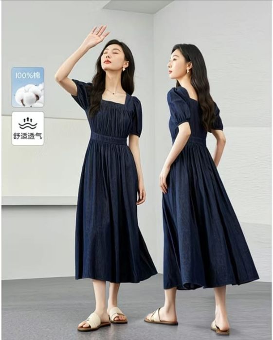 Джинсовое платье женское