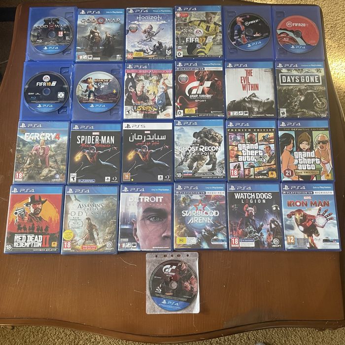 Коллекцияц оригинальных игр для PS4 – Идеальное состояние