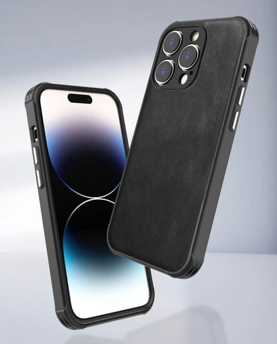 Оригинален Shockproof Калъф за Iphone 14 Pro Print Wolf/ Вълк / Черен