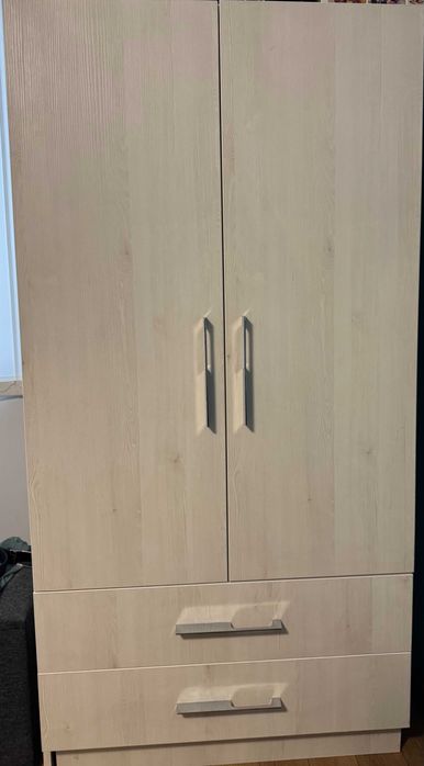 Гардероб - две врати(размери 90/50/170)