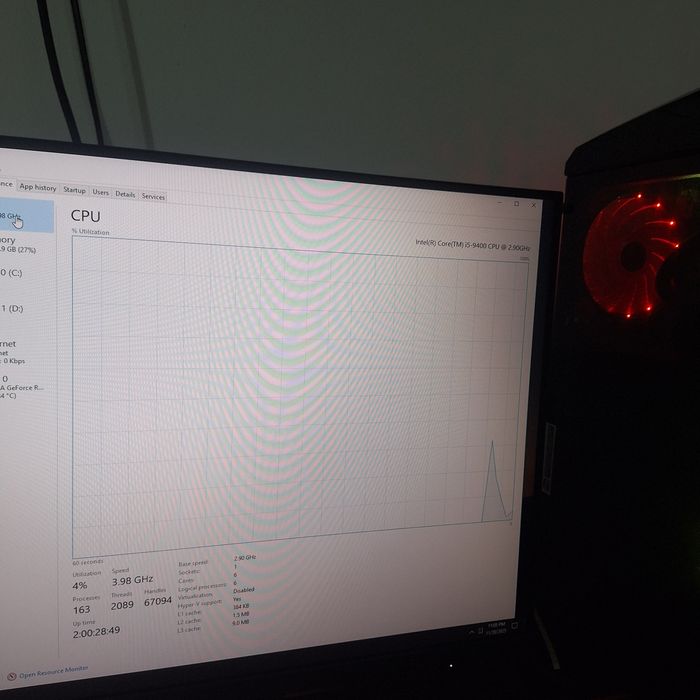 Calculator pc gaming ,(i5 9400f rtx 3070 ,16gb ram