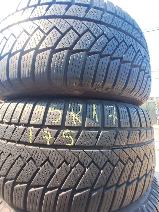 2 anvelope iarna 225/55r17 Continental ssr  rft runflat Montaj Gratuit
