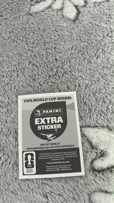 Stiker extra panini