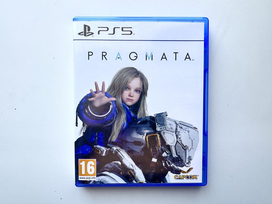 Pragmata. Диск PS5. Игры playstation PS5 PS4