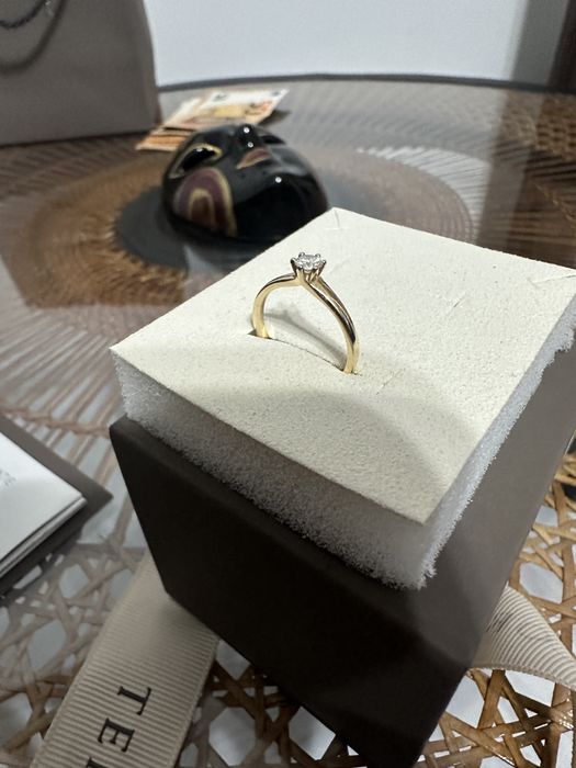 Inel  logodna cu Diamant