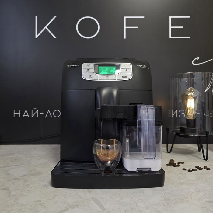 Saeco Саеко Intelia Cappuccino One Touch автоматична кафемашина | 6 месеца гаранция | Собствен сервиз