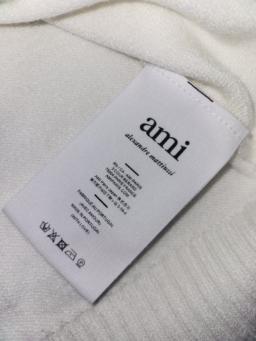 AMI Paris пуловер бял