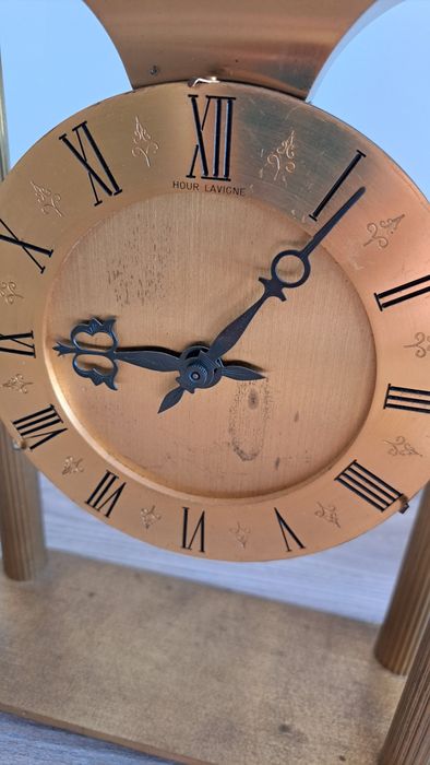 Ceas de Șemineu/Birou cu bătăi la fix / jumătate