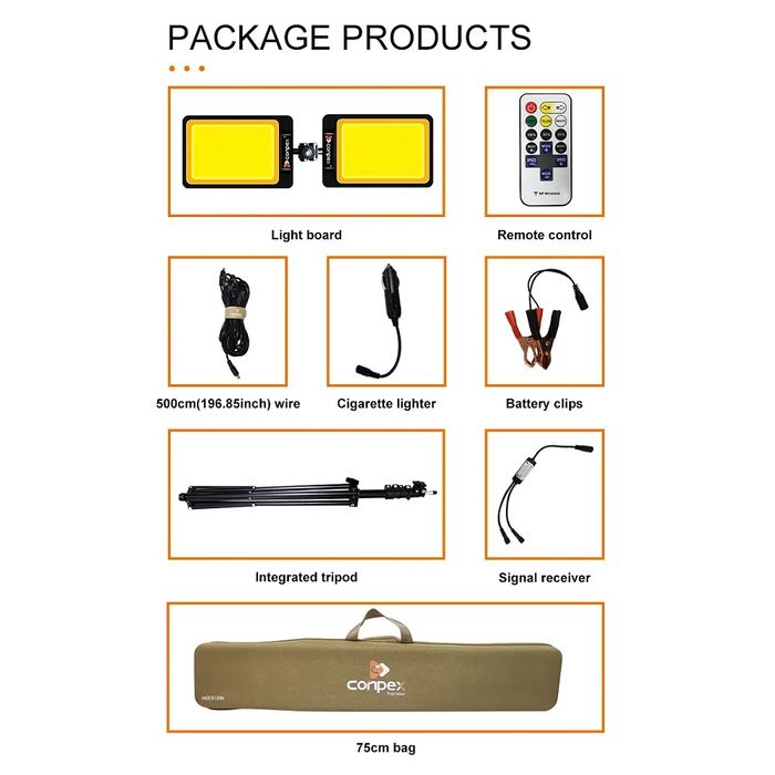 Освещение для кемпинга  Conpex