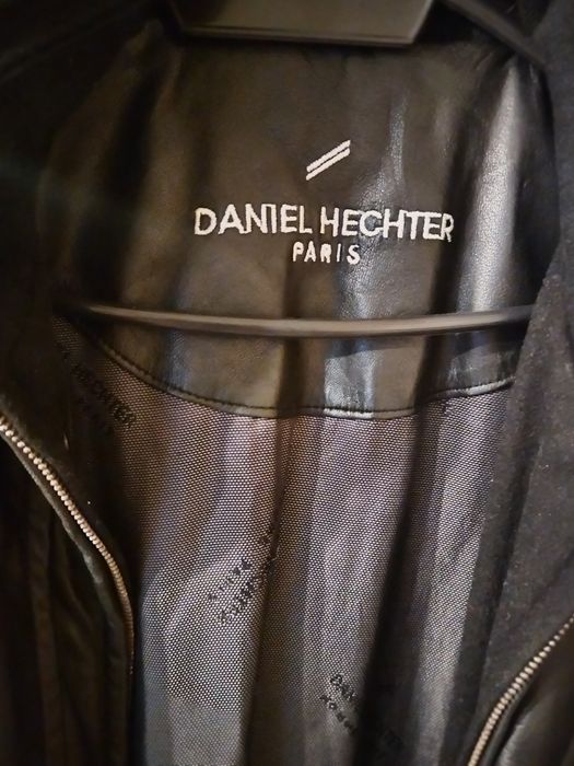 DANIEL HECHTER PARIS Оригинал Ново Мъжко Зимно Яке от Естествена Кожа