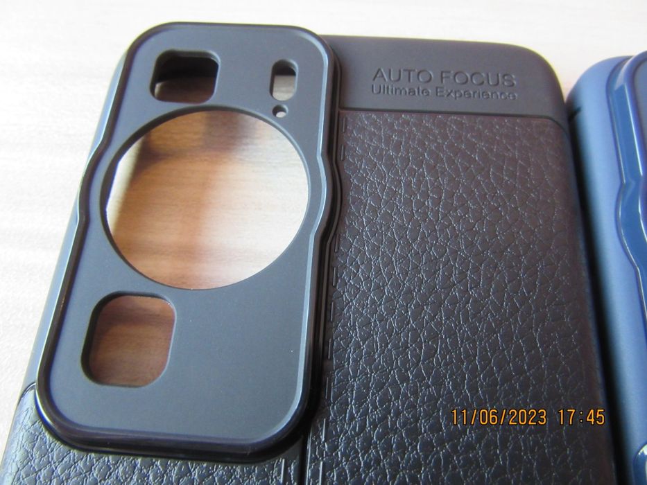 Huawei P60 Pro / P50 Pro / Лукс кейс гръб кожена шарка