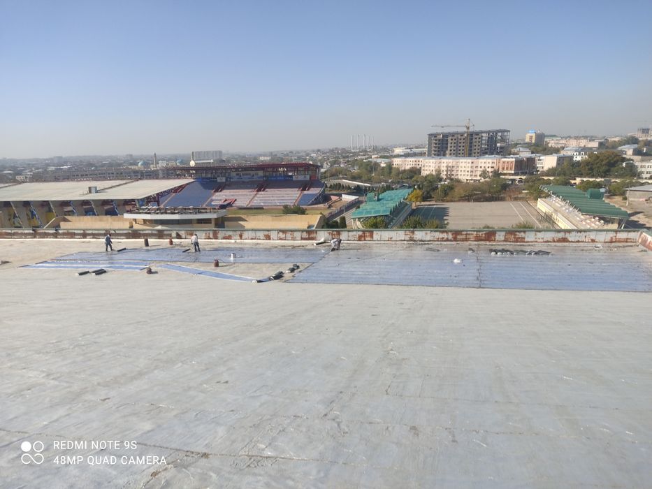 Гидроизоляция кровля, ремонт кровли, фольгоизол и полизол