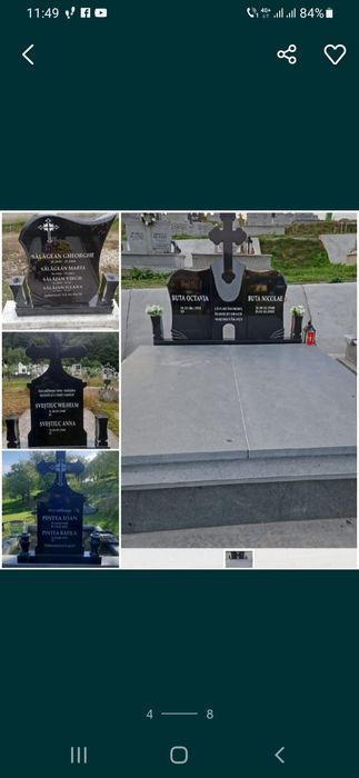 Monumente funerare și cruci