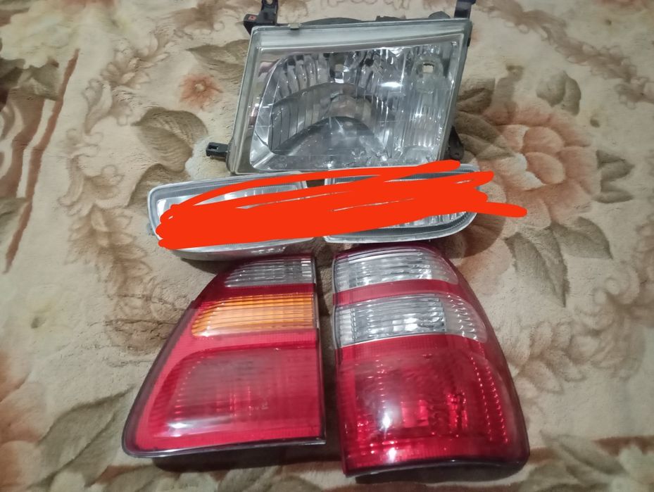 Фара на ланд крузер 100