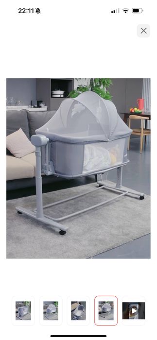 Детская кровать манеж