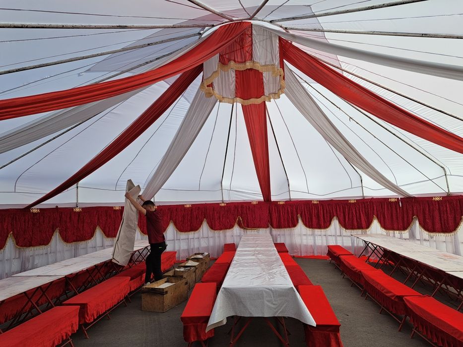 Юрта палатка жалга бериледи