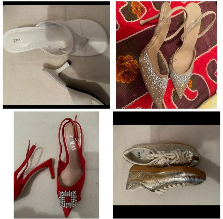 Сапоги разные , новые