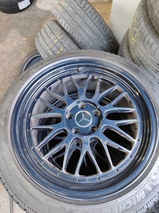 Джанти със зимни гуми 245/45/19 Мишелин за Мерцедес - като нови гр ...