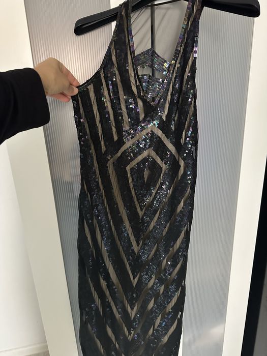 Черна елегантна официална рокля