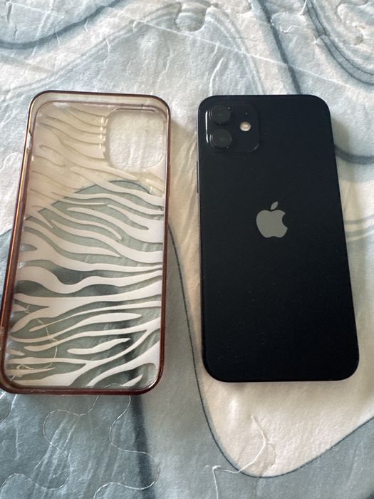 Iphone 12 negru impecabil