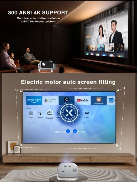 Смарт Проектор МГ50 про android12.bx