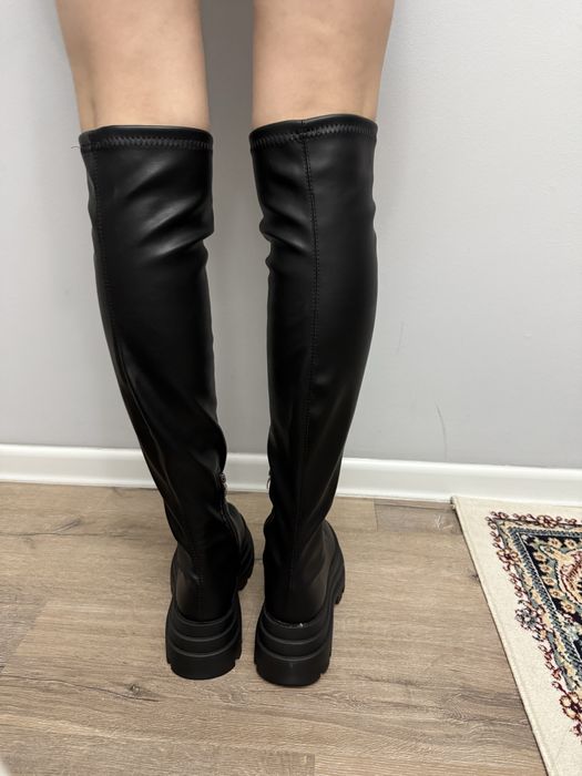 Ботфорты Сапоги демисезон на платформе