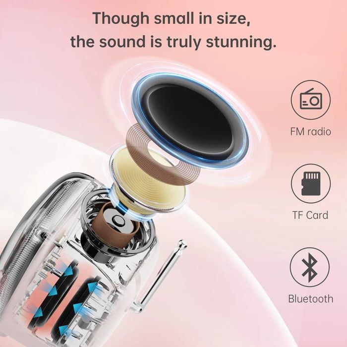 Divoom Tiivoo-2 ретро-ТВ, калонка, радио