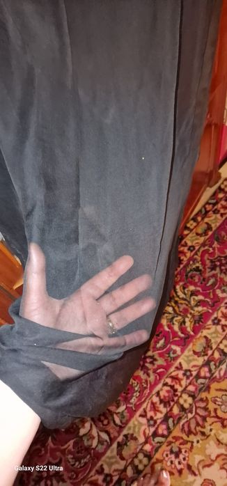 Rochie de seara din voal de matase naturala