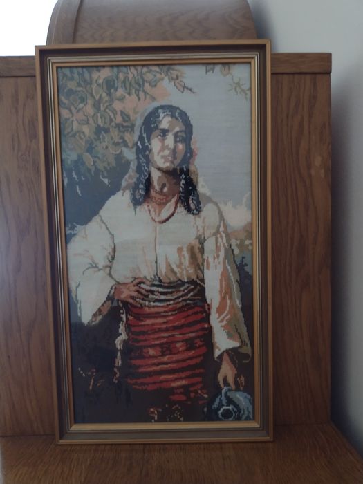 Goblen Theodor Aman- Țiganca