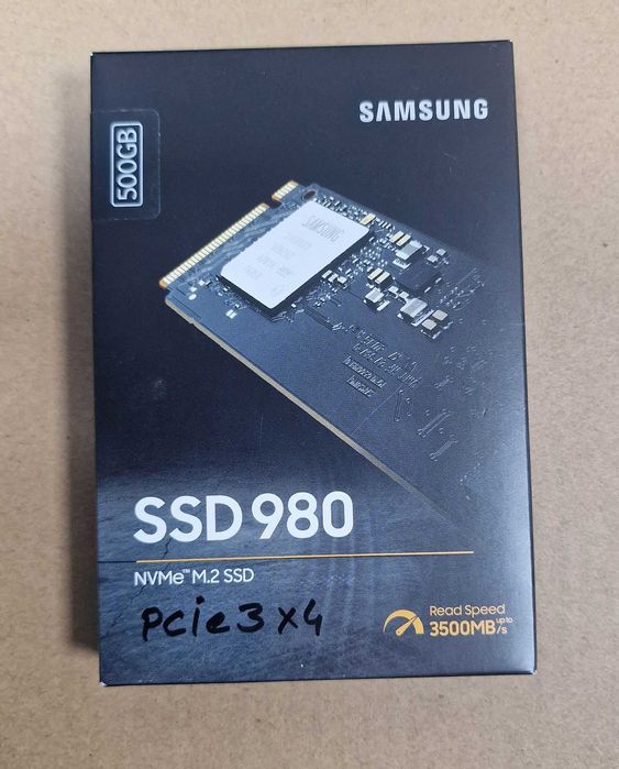 SSD Samsung 980 500 GB PCIe, nou, sigilat