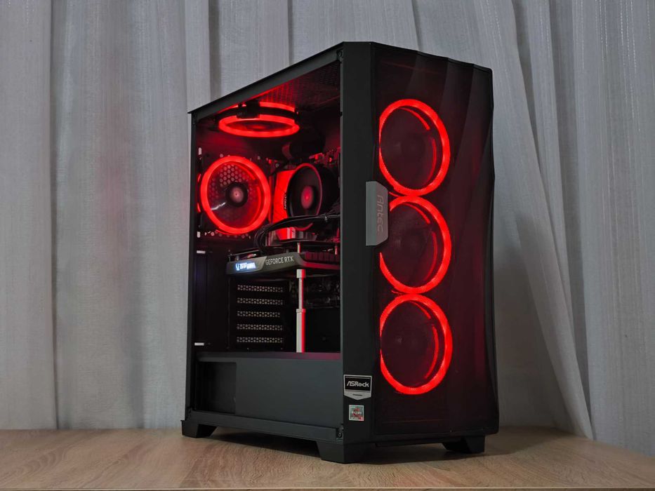 PC Gaming R5 5500 | RTX 4060 | 32GB Ram + Monitor 34