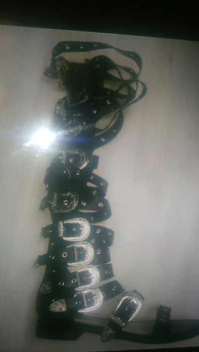 Sandale romane,negre