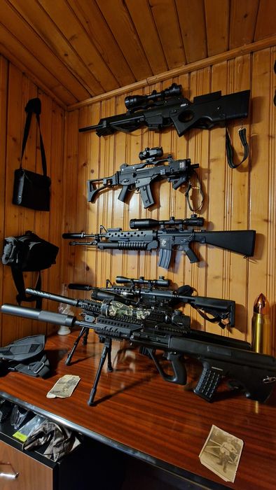 Colecție de  replici airsoft, stare impecabilă