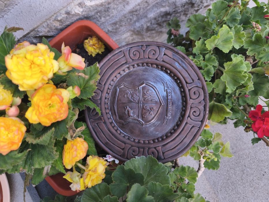 Farfurie din lut / ceramica - Ungaria