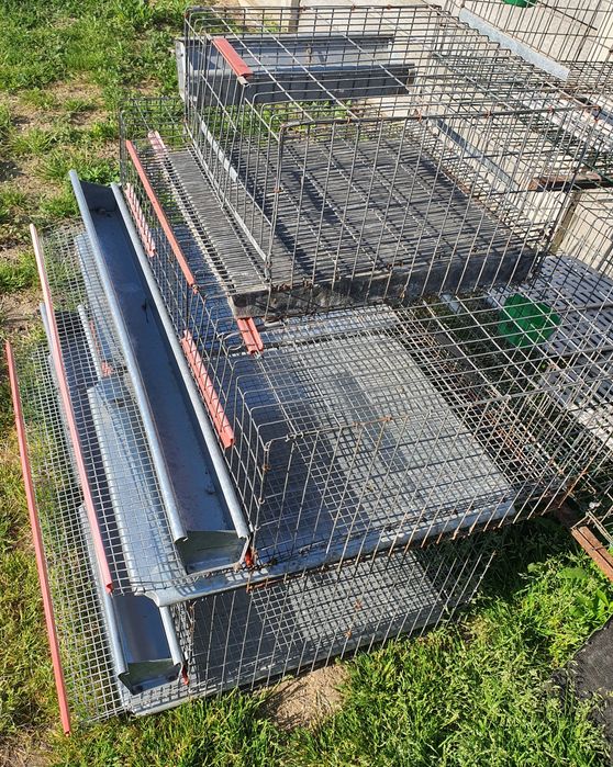Vând cuști pentru iepuri, cuști pentru  prepelițe, maternitate pui