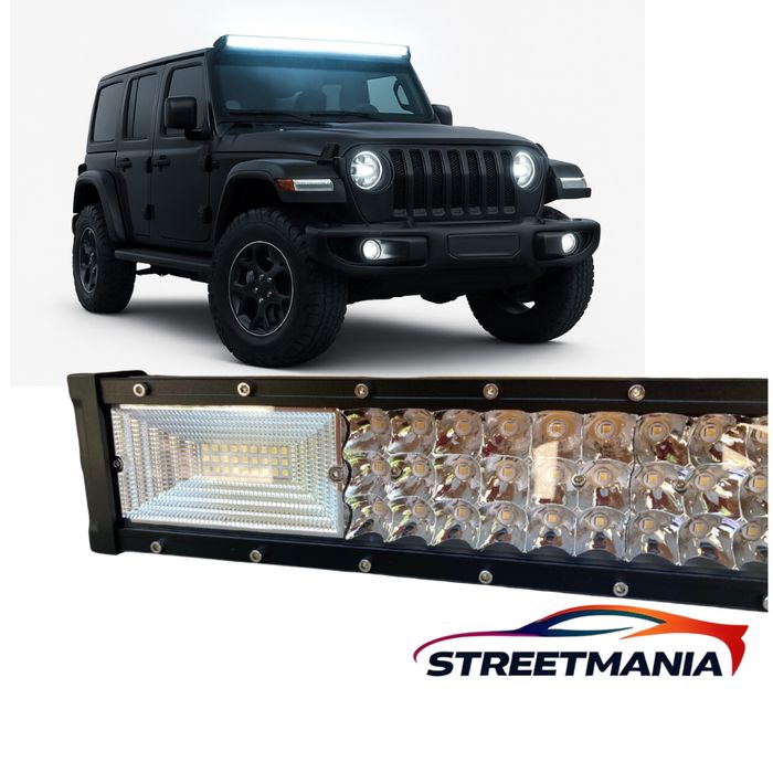LED бар 80 см за джип и офроуд – мощно водоустойчиво осветление
