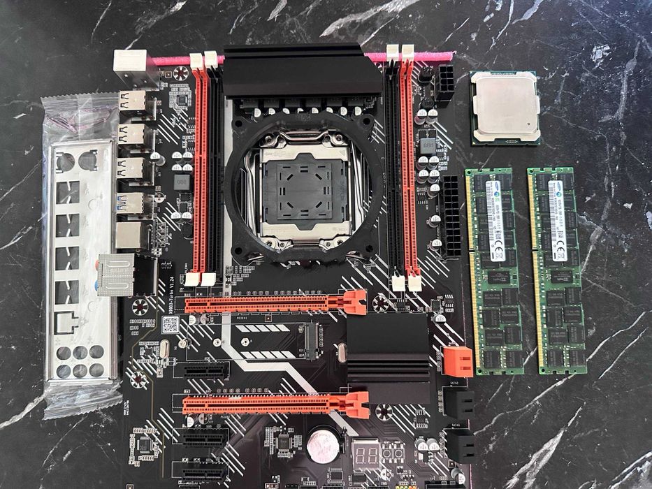 Мощные Комплекты X99+ Xeon e5 2676v4 ( 16 ядер 32 потоков) + 32 gb озу
