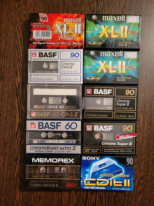 Casete audio sigilate