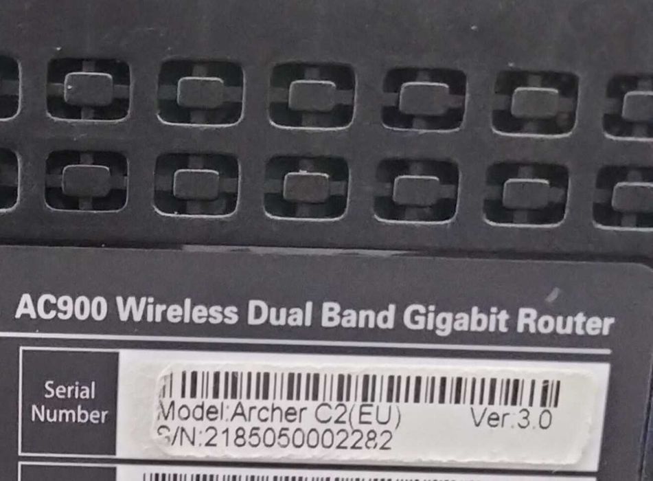 Tp link router AC 900 dual band gigabit