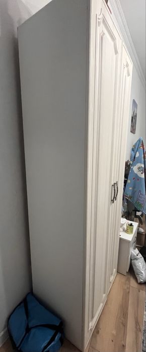 Шкаф белый 80х60х200