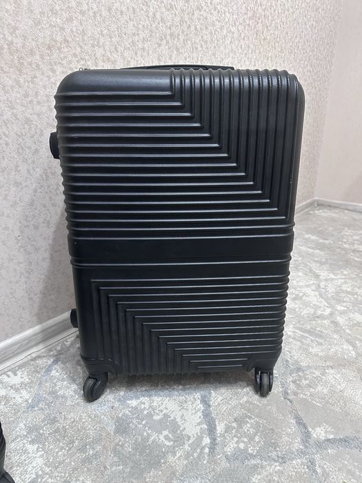 чемодан 2в1 черный