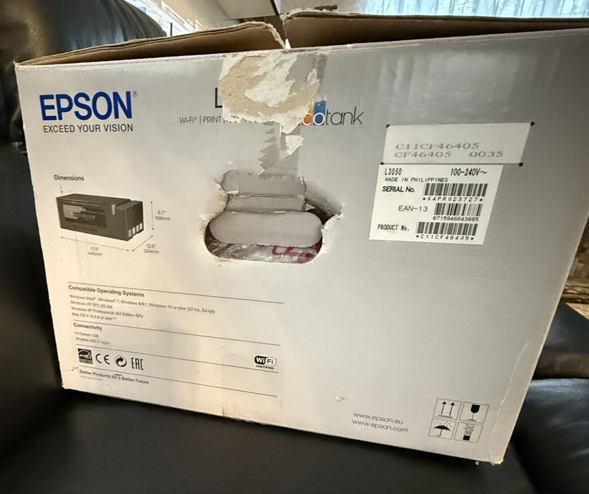 МФУ Epson L3050 цветной