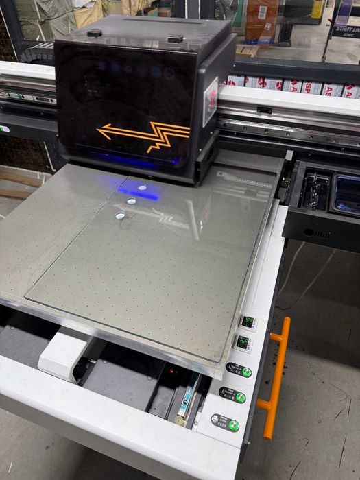 Планшетный УФ принтер! Горизонтальный принтер