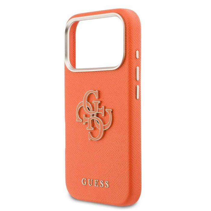 GUESS Калъф Кейс за iPhone 17 Pro Max / Orange / Оригинал /